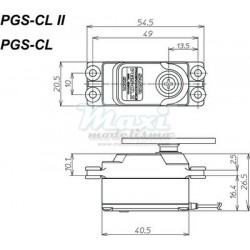 SERVO SANWA LOW-PROFILE PGS-CLII