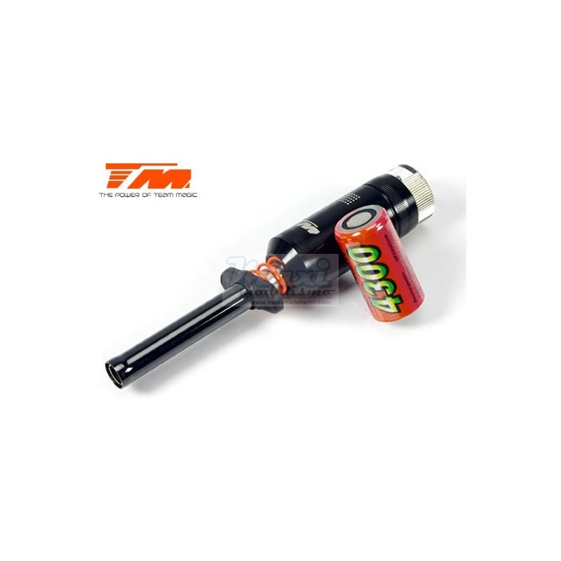 CACHIMBO DE VELA TEAM MAGIC C/ INDICADOR DE CARGA 4300mAh