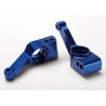 CARRIERS STUB AXLE (Blue-Anodized 6061-T6 Aluminum) (rear) (2)