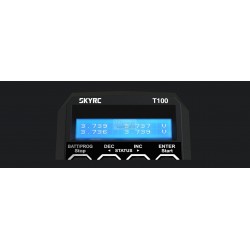 SkyRC T100 AC DUO LiPo 2-4s 5A 2x50W Charger