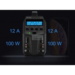 SkyRC T200 AC / DC DUO LiPo 1-6s 12A 100W carregador