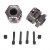 Wheel Hub Set, Width + 6mm HOBAO
