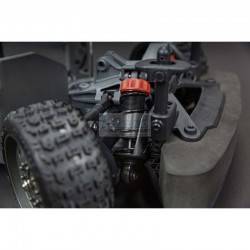 ARRMA 1/8 Infraction Mega 4WD Brushed Truck RTR, Vermelho