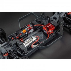 ARRMA 1/8 Infraction Mega 4WD Brushed Truck RTR, Vermelho