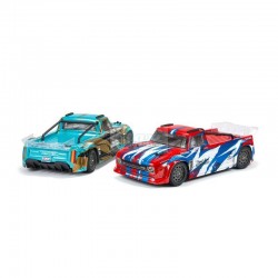 ARRMA 1/8 Infraction Mega 4WD Brushed Truck RTR, Vermelho