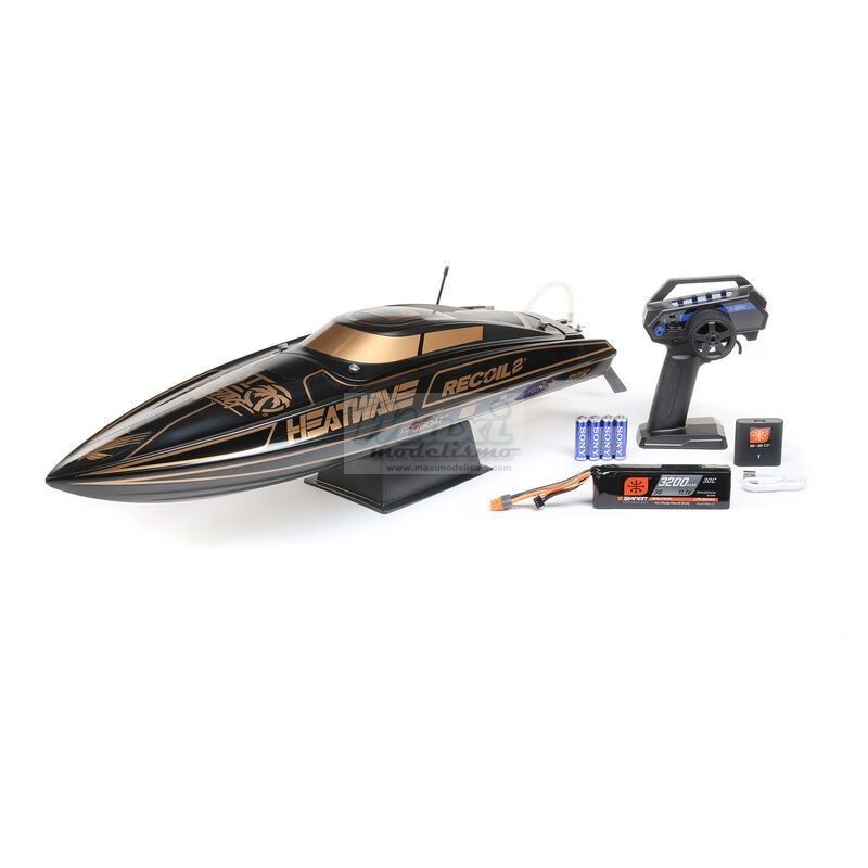 PROBOAT Recoil 2 26 Self-Righting Brushless Deep-V RTR - HeatWave