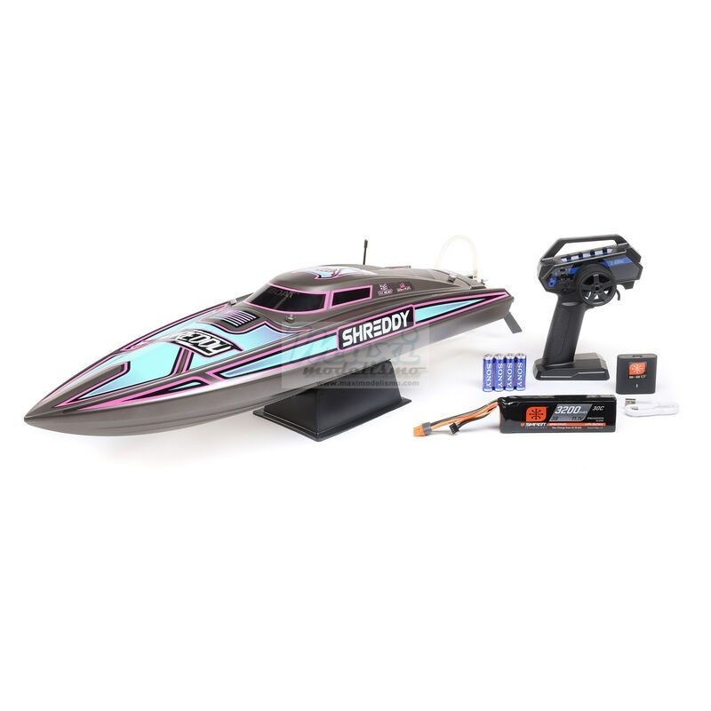 PROBOAT Recoil 2 26 Self-Righting Brushless Deep-V RTR - Shreddy