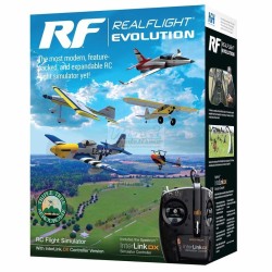 REALFLIGHT Evolution Simulador Voo RC Flight c/Interlink