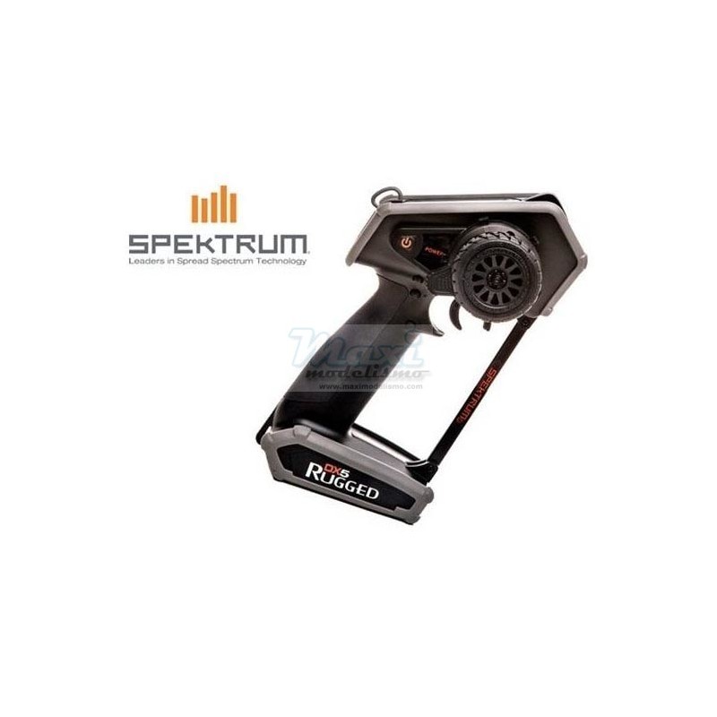 SPEKTRUM DX5 RUGGED 5 canais DSMR 2.4 GHz