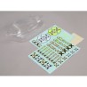 copy of TLR Body set with decals, clear: 8x, 8xe 2.0
