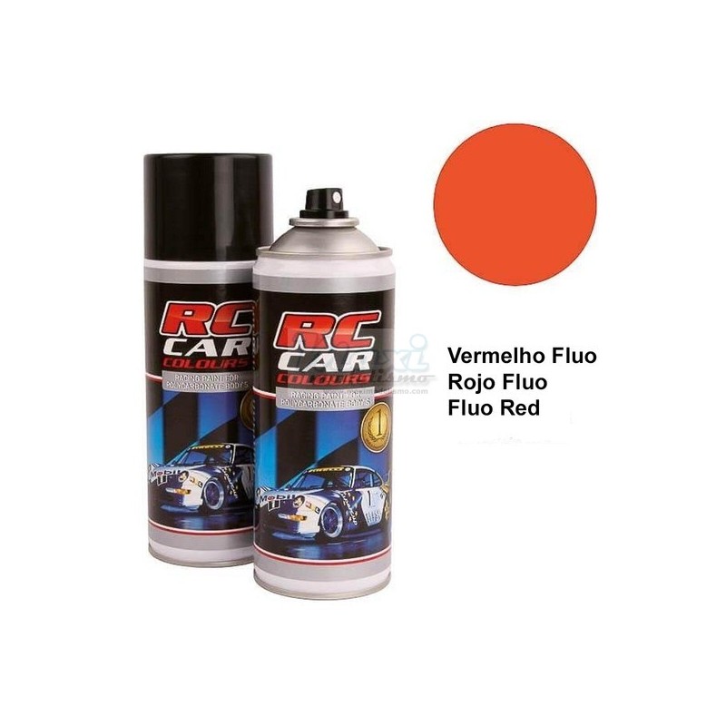 TINTA LEXAN VERMELHO FLUO SPRAY 150ml