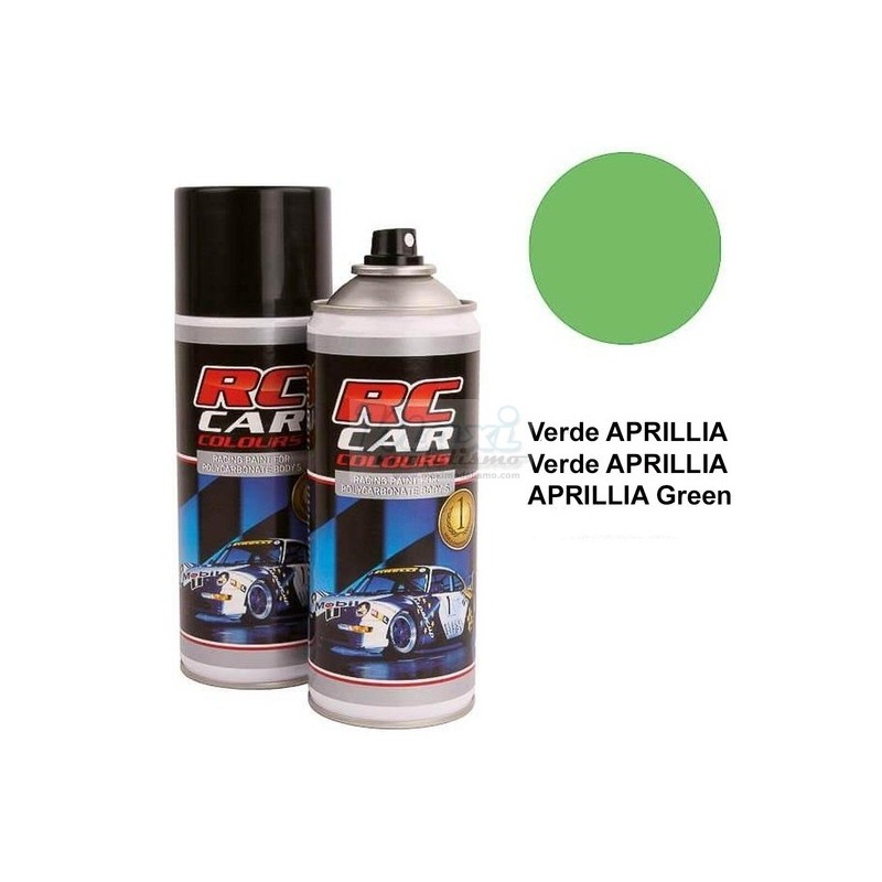 TINTA LEXAN VERDE APRILLIA SPRAY 150ml