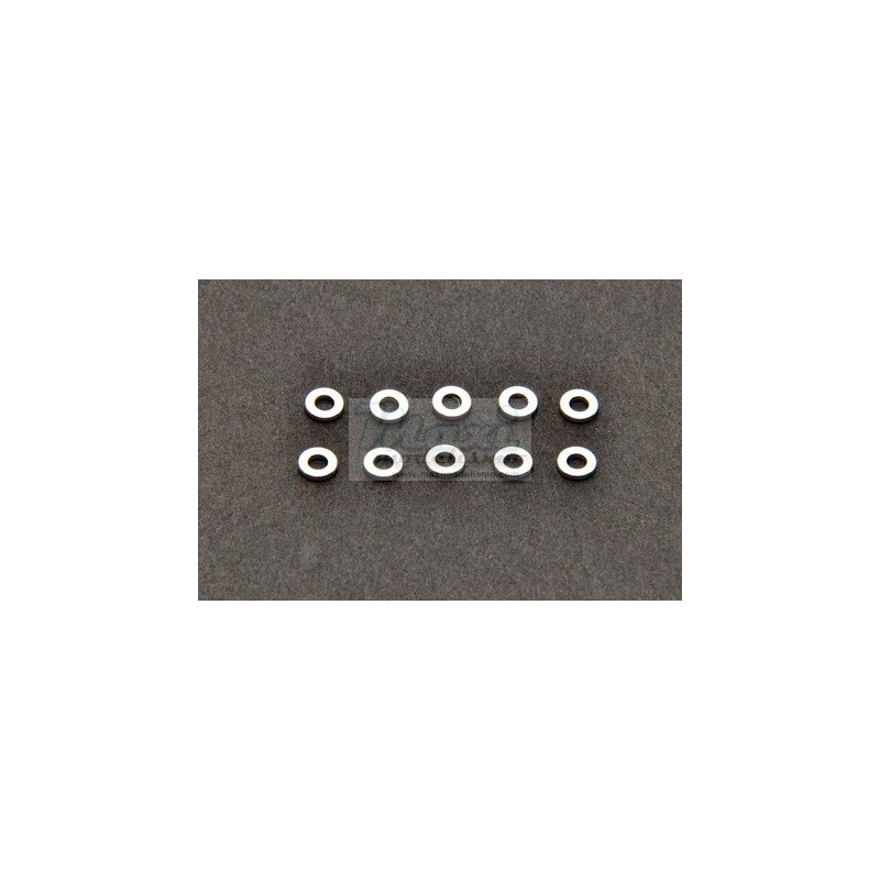 HOBAO H4 E PRO ALUM WASHER 3 x 6 x 1 MM (10)